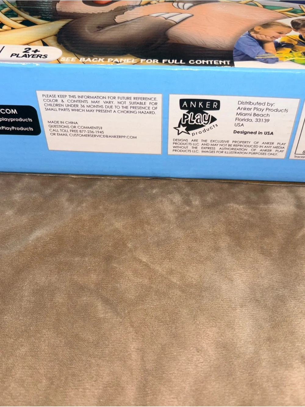 Anker Play Sloth in My Broth Family Board Game - Ages 5+ (2+ Players)